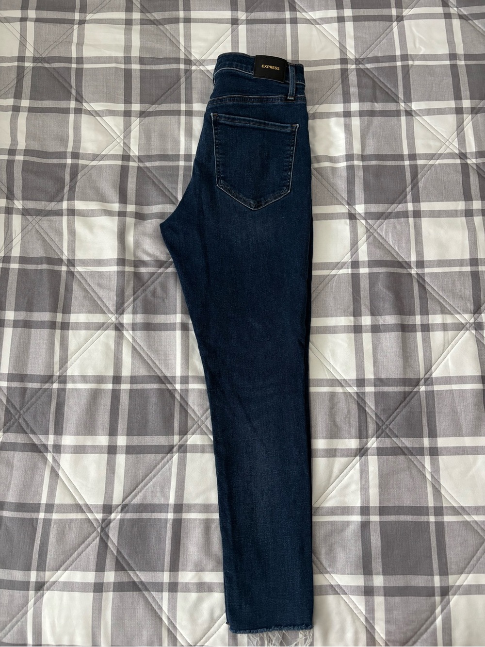 Express Women's Indigo High-Rise Skinny Jeans